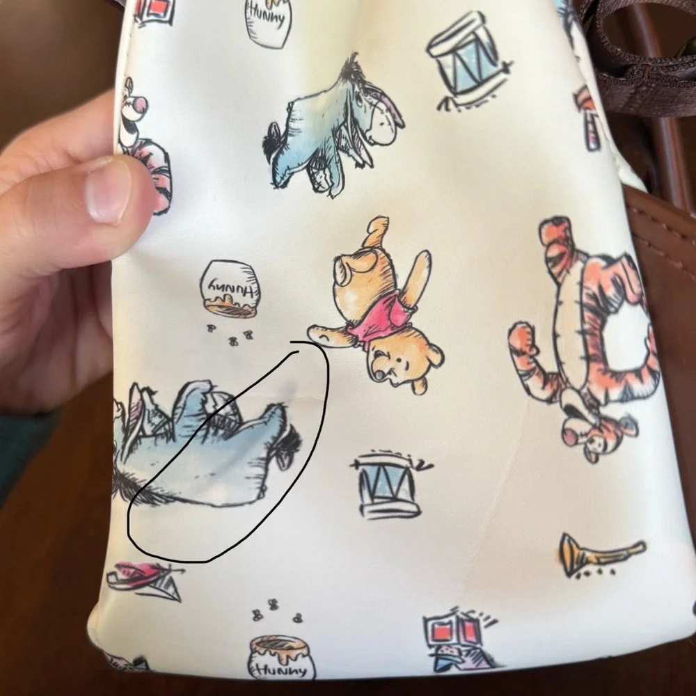 Loungefly Disney Winnie The Pooh Character Sketches Mini Backpack - Picture 12 of 13